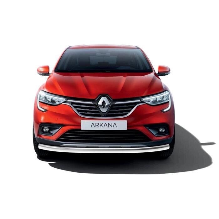 Защита переднего бампера d57 Rival для Renault Arkana 2019-н. в., нерж. сталь, R. 4705.002 от компании Интернет-гипермаркет «MALL24» - фото 1