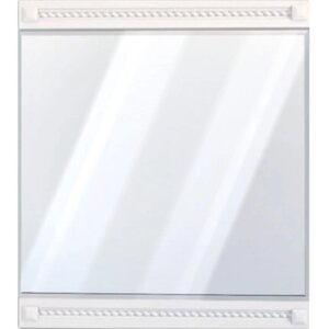 Зеркало "Азалия 4.2", 800 40 900 мм, цвет бодега белая