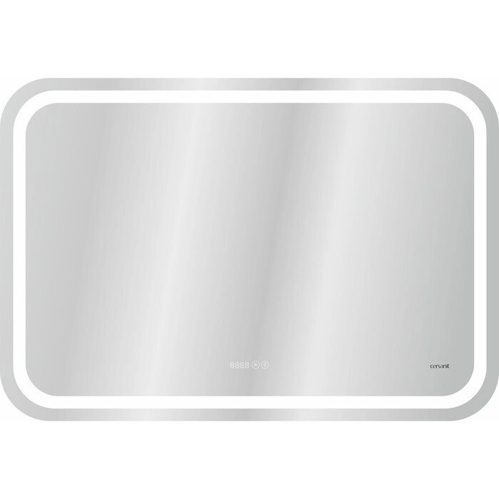 Зеркало Cersanit LED 050 DESIGN PRO 80x55,с подсветкой, антизапотевание, смена цвета холод. тепл   48 от компании Интернет-гипермаркет «MALL24» - фото 1
