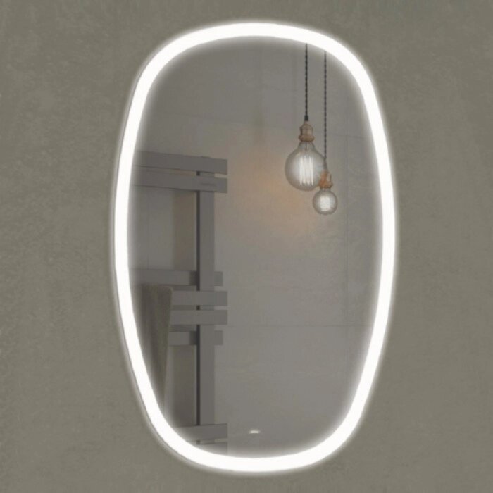 Зеркало Comforty "Космея-50", 500х800 мм, LED-подсветка, бесконтактный сенсор от компании Интернет-гипермаркет «MALL24» - фото 1