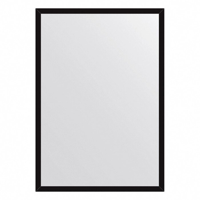 Зеркало Evoform в багетной раме, 20 мм, 46х66 см, цвет чёрный от компании Интернет-гипермаркет «MALL24» - фото 1