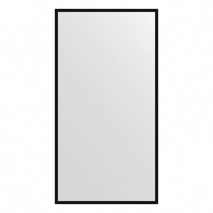Зеркало Evoform в багетной раме, 20 мм, 66х126 см, цвет чёрный от компании Интернет-гипермаркет «MALL24» - фото 1