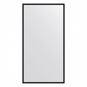 Зеркало Evoform в багетной раме, 20 мм, 66х126 см, цвет чёрный