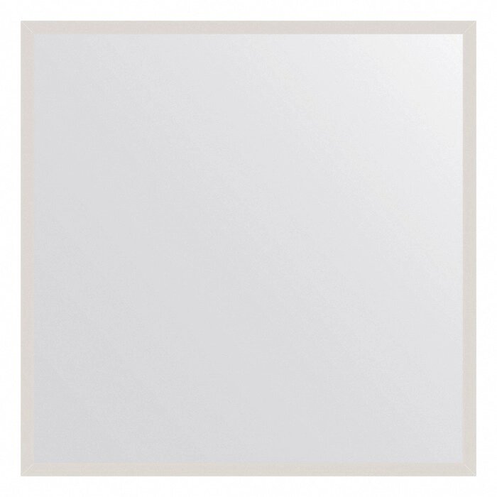 Зеркало Evoform в багетной раме, 20 мм, 66х66 см, цвет белый от компании Интернет-гипермаркет «MALL24» - фото 1