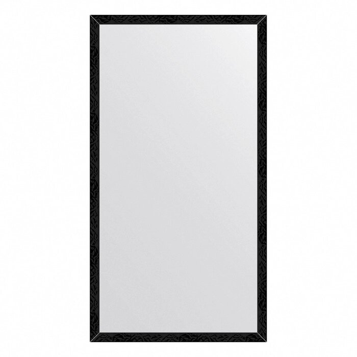 Зеркало Evoform в багетной раме, 32 мм, 59х109 см, цвет чёрные дюны от компании Интернет-гипермаркет «MALL24» - фото 1