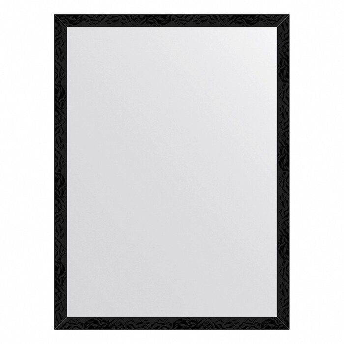 Зеркало Evoform в багетной раме, 32 мм, 59х79 см, цвет чёрные дюны от компании Интернет-гипермаркет «MALL24» - фото 1