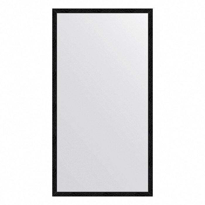 Зеркало Evoform в багетной раме, 32 мм, 69х129 см, цвет чёрные дюны от компании Интернет-гипермаркет «MALL24» - фото 1