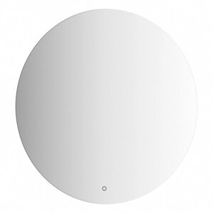 Зеркало Evororm с LED-подсветкой, сенсорный выключатель, 21W, d=80 см, тёплый белый свет