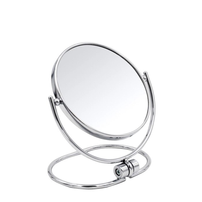 Зеркало косметическое настольное Merida 1х/3х-увеличение, хром от компании Интернет-гипермаркет «MALL24» - фото 1