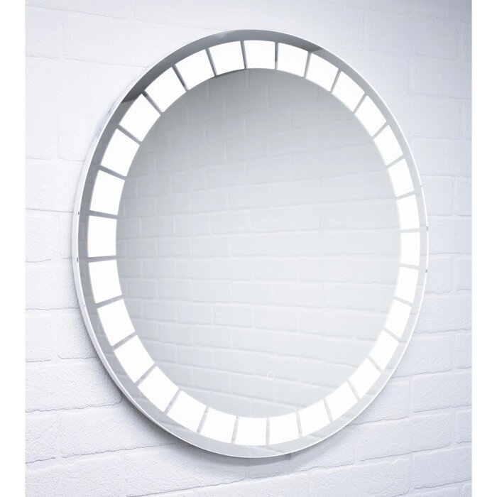 Зеркало "Маскат" 70х70 см с подсветкой от компании Интернет-гипермаркет «MALL24» - фото 1