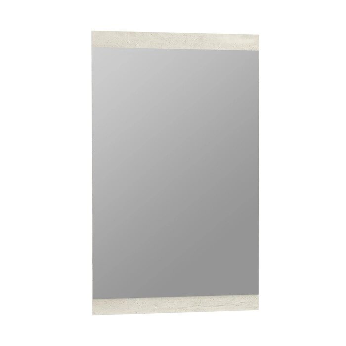 Зеркало навесное "Лючия" 33.13-01, 1000  20  600 мм, цвет бетон пайн белый от компании Интернет-гипермаркет «MALL24» - фото 1