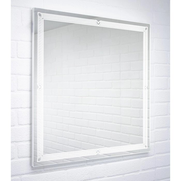 Зеркало "Паликир" 70х70 см, с подсветкой от компании Интернет-гипермаркет «MALL24» - фото 1