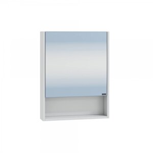 Зеркало-шкаф СаНта "Сити 50" универсальный, цвет белый