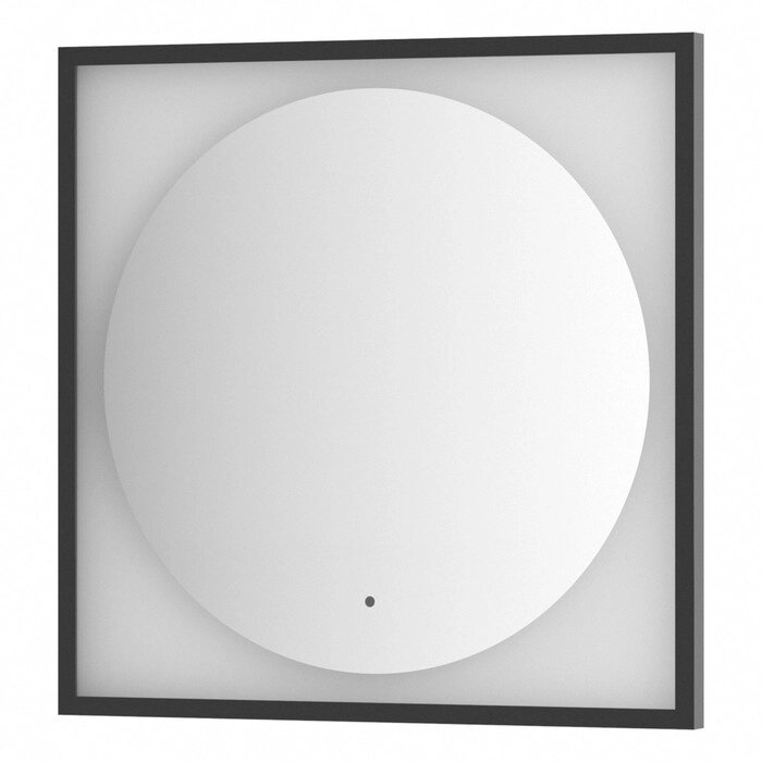 Зеркало в багетной раме с LED-подсветкой 15 Вт, 70x70 см, ИК - выключатель, нейтральный белый свет, от компании Интернет-гипермаркет «MALL24» - фото 1