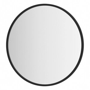 Зеркало в раме d 40 см, EVOFORM, цвет чёрный