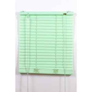 Жалюзи пластиковые Магеллан (шторы и фурнитура), размер 100160 см, цвет зелёный