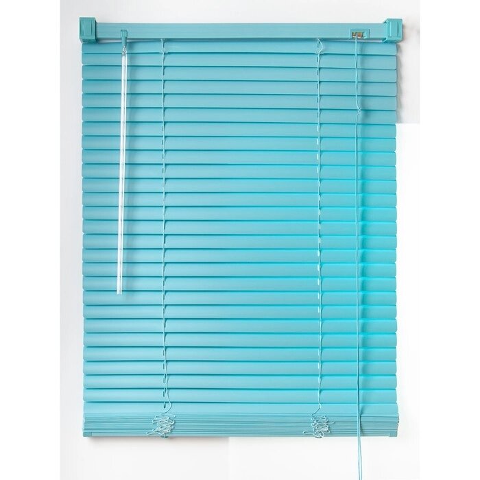 Жалюзи пластиковые Магеллан (шторы и фурнитура), размер 60160 см, цвет голубой от компании Интернет-гипермаркет «MALL24» - фото 1