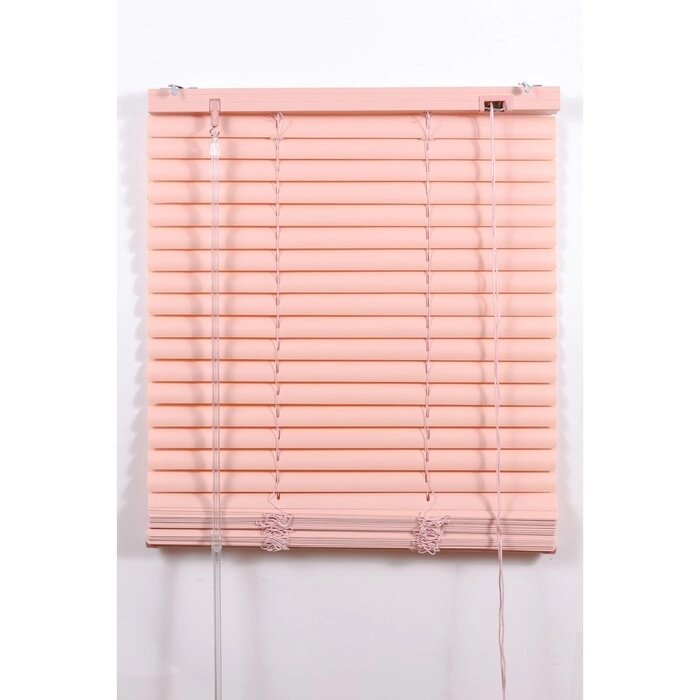 Жалюзи пластиковые, размер 100х160 см, цвет розовый от компании Интернет-гипермаркет «MALL24» - фото 1