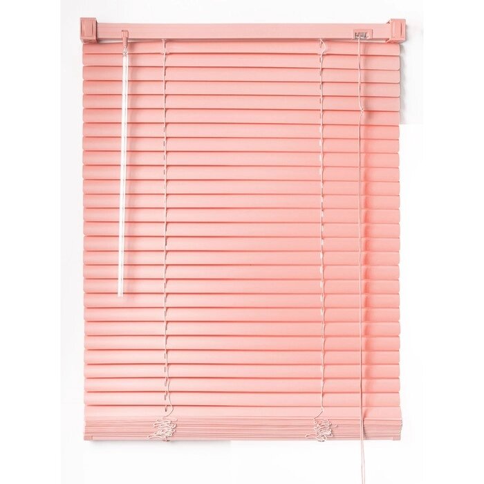 Жалюзи пластиковые, размер 110х160 см, цвет розовый от компании Интернет-гипермаркет «MALL24» - фото 1
