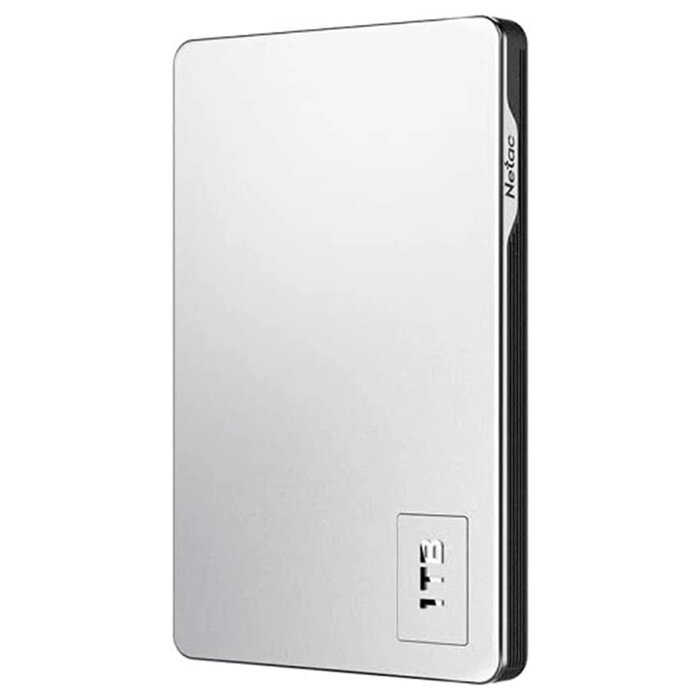 Жесткий диск Netac USB 3.0 1TB NT05K338N-001T-30SL K338 2.5" серебристый от компании Интернет-гипермаркет «MALL24» - фото 1