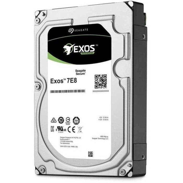 Жесткий диск Seagate SATA-III 4TB ST4000NM000A Server Exos 7E8 (7200rpm) 256Mb 3.5" от компании Интернет-гипермаркет «MALL24» - фото 1