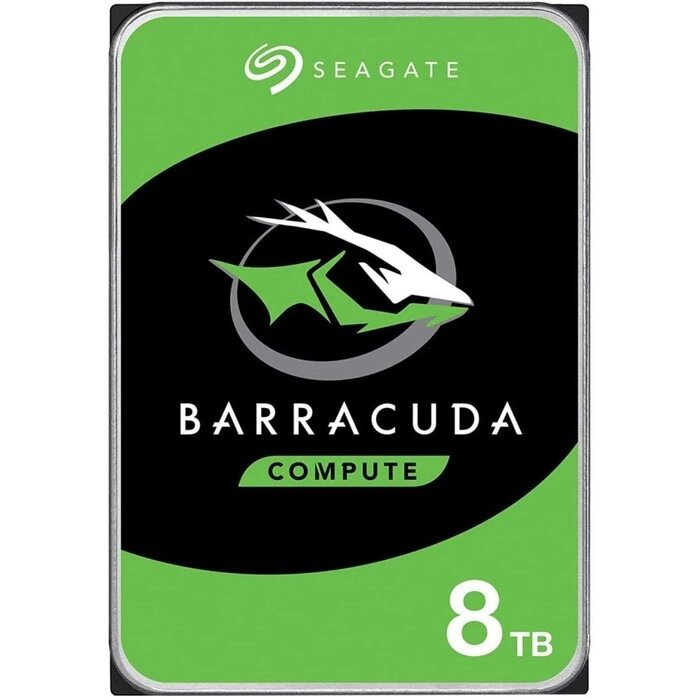 Жёсткий диск Seagate ST8000DM004 Desktop Barracuda, 8 Тб, SATA-III, 3.5" от компании Интернет-гипермаркет «MALL24» - фото 1