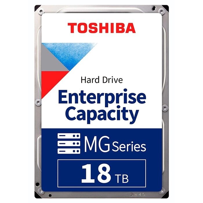 Жесткий диск Toshiba SATA-III 18TB MG09ACA18TE Server Enterprise Capacity (7200rpm) 512Mb 3   107039 от компании Интернет-гипермаркет «MALL24» - фото 1