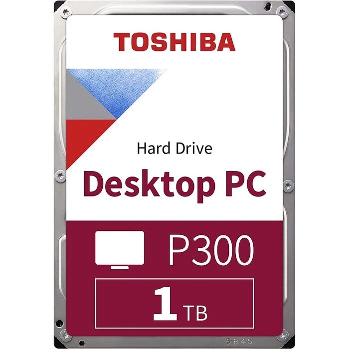 Жесткий диск Toshiba SATA-III, 1Tb, HDWD110UZSVA Desktop P300, 7200rpm, 64Mb, 3.5" от компании Интернет-гипермаркет «MALL24» - фото 1