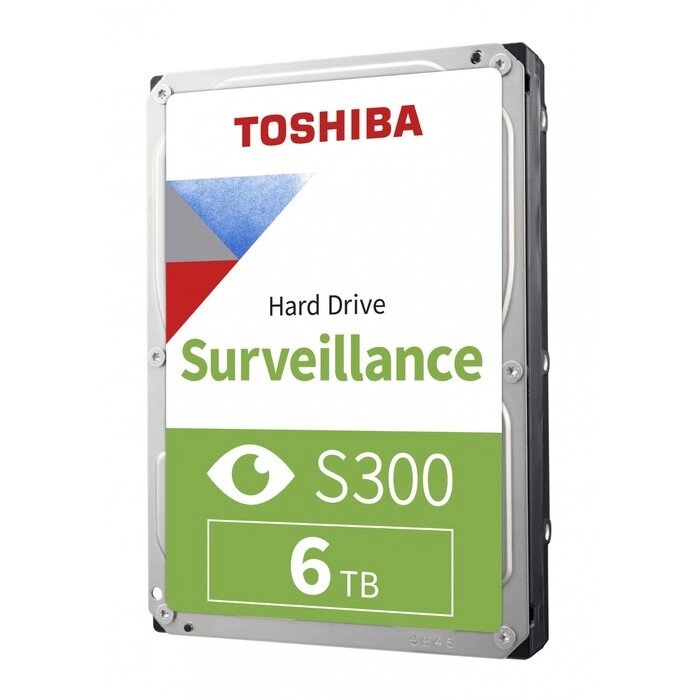 Жесткий диск Toshiba SATA-III, 6Tb, HDWT860UZSVA Surveillance S300, 5400rpm, 256Mb, 3.5" от компании Интернет-гипермаркет «MALL24» - фото 1