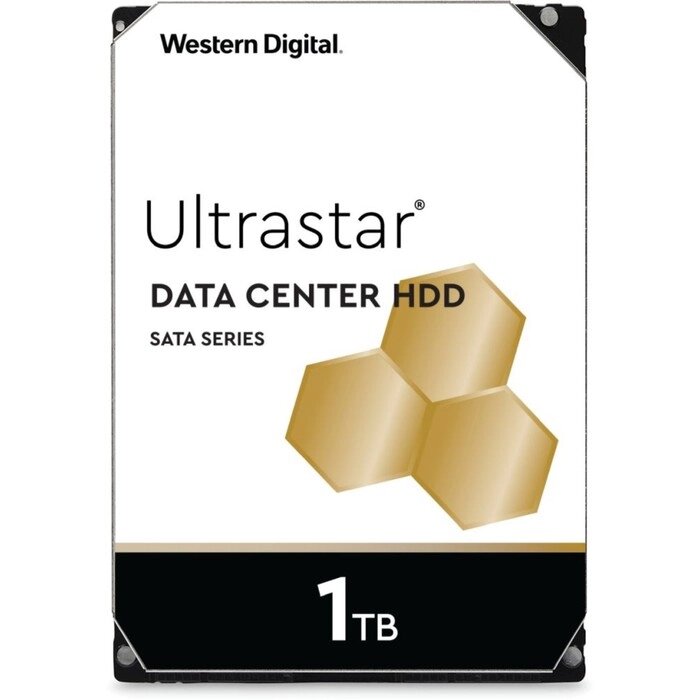 Жёсткий диск WD 1W10001 HUS722T1TALA604 Ultrastar DC HA210 512N, 1 Тб, SATA-III, 3.5" от компании Интернет-гипермаркет «MALL24» - фото 1