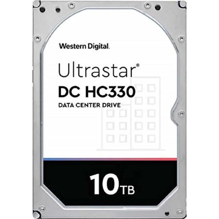 Жесткий диск WD SAS 3.0 10TB 0B42303 WUS721010AL5204 Server Ultrastar DC HC330 (7200rpm) 25   102933 от компании Интернет-гипермаркет «MALL24» - фото 1