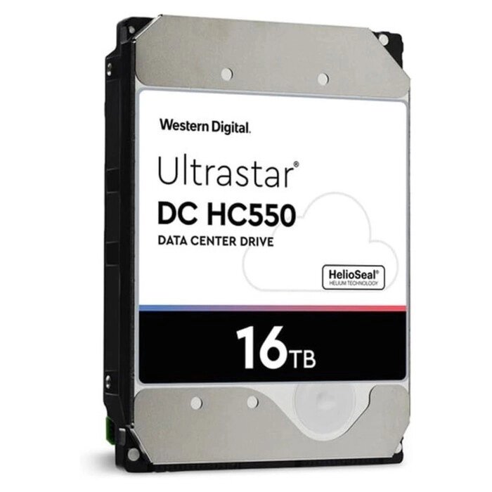 Жесткий диск WD SAS 3.0 16TB 0F38361 WUH721816AL5204 Ultrastar DC HC550 (7200rpm) 512Mb 3.5   107039 от компании Интернет-гипермаркет «MALL24» - фото 1