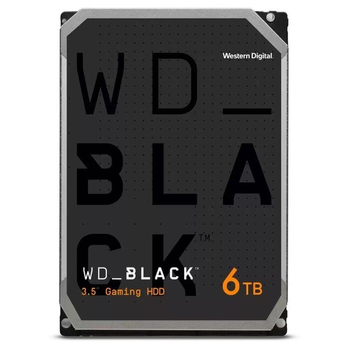 Жесткий диск WD SATA-III 6TB WD6004FZWX Desktop Black (7200rpm) 128Mb 3.5" от компании Интернет-гипермаркет «MALL24» - фото 1