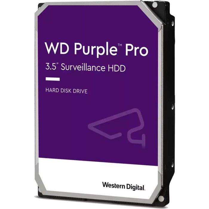 Жёсткий диск WD WD8001PURP Video Purple Pro, 8 Тб, SATA-III, 3.5" от компании Интернет-гипермаркет «MALL24» - фото 1