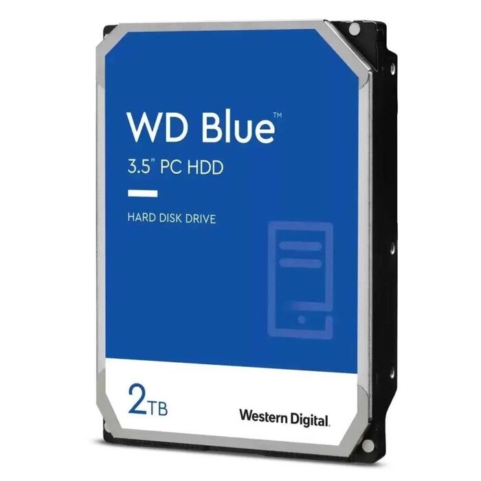 Жесткий диск Western Digital Blue WD20EZBX 2TB 3.5" 7200 RPM 256МB SATA-III от компании Интернет-гипермаркет «MALL24» - фото 1