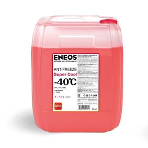Жидкость охлаждающая низкозамерзающая ENEOS Antifreeze Super Cool -40C, 10 кг