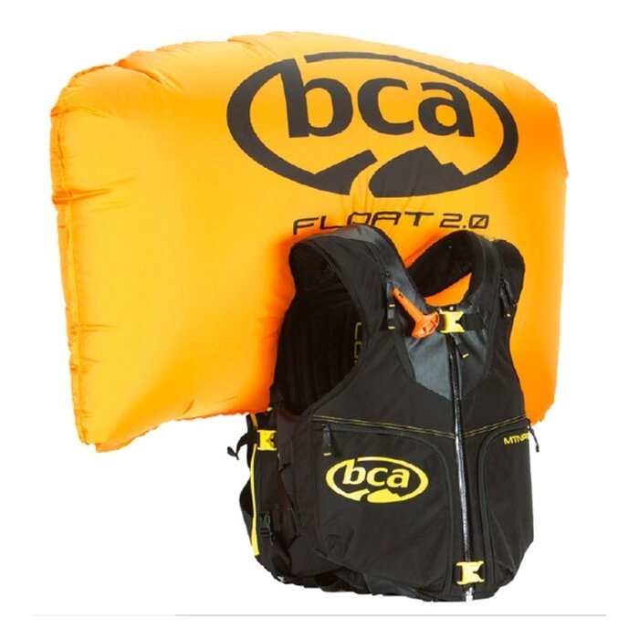 Жилет защитный с лавинным рюкзаком BCA Float MtnPro 2.0, размер M-L, чёрный, жёлтый от компании Интернет-гипермаркет «MALL24» - фото 1