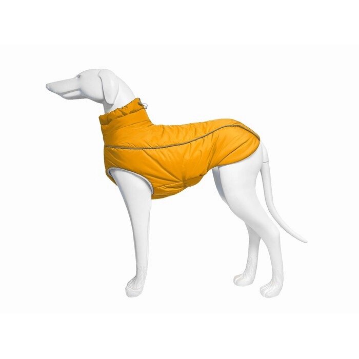 Жилет зимний для собак Аляска, размер 37 (ДС 35-37, ОГ 52-60, ОШ до 38 см), горчичный от компании Интернет-гипермаркет «MALL24» - фото 1