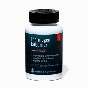 Жиросжигатель Thermogen fatburner, 120 капсул по 0,5 г
