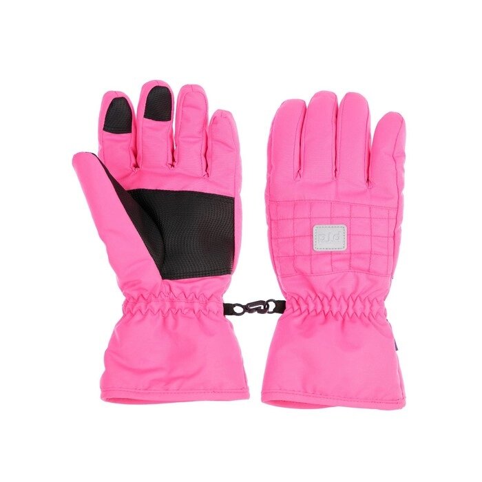 Зимние перчатки для девочки, размер 17, цвет розовый от компании Интернет-гипермаркет «MALL24» - фото 1