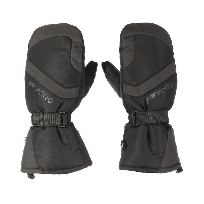 Зимние рукавицы БОБЕР чёрный, серый, XL от компании Интернет-гипермаркет «MALL24» - фото 1