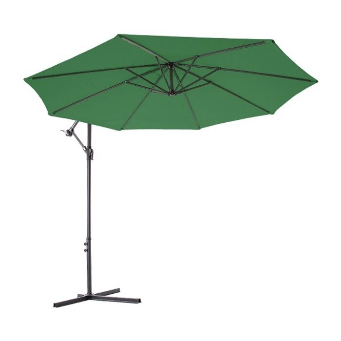 Зонт садовый 8004, цвет зеленый от компании Интернет-гипермаркет «MALL24» - фото 1