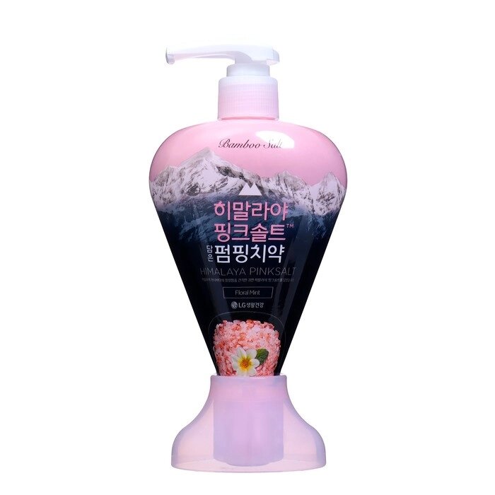 Зубная паста Perioe Pumping Himalaya Pink Salt Floral Mint, с гималайской солью, 285 г от компании Интернет-гипермаркет «MALL24» - фото 1