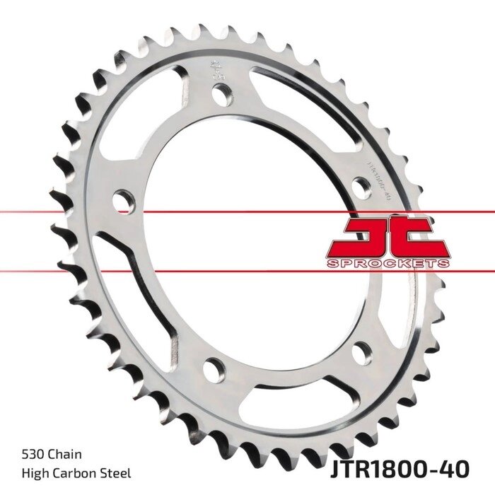 Звезда ведомая JTR1800-40, R1800-40, JT sprockets от компании Интернет-гипермаркет «MALL24» - фото 1