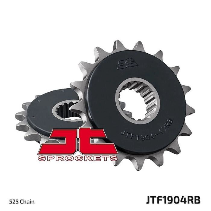 Звезда ведущая JT sprockets 1904.17RB от компании Интернет-гипермаркет «MALL24» - фото 1