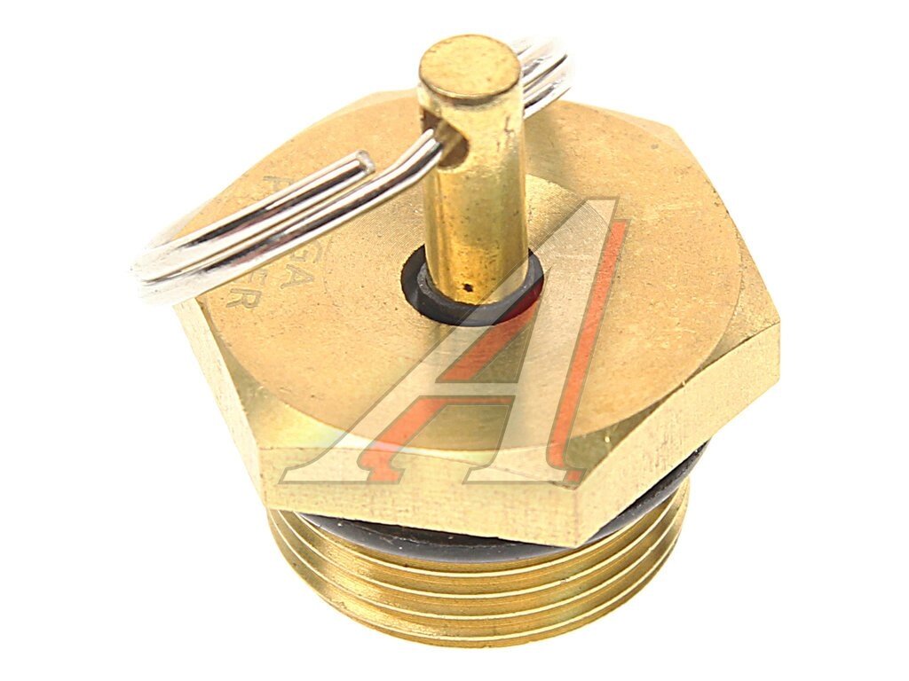Клапан слива конденсата с рессивера кран с кольцом  МАЗ от компании ИП Скрипкин Антон Викторович - фото 1