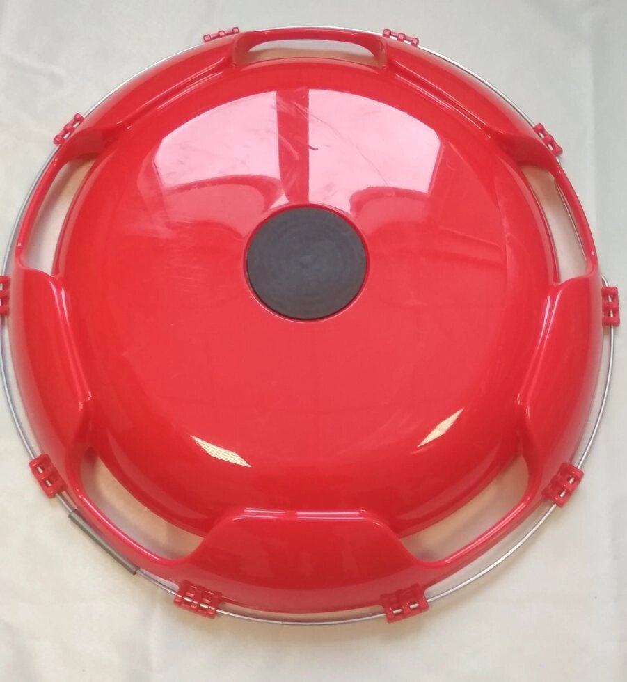 Колпак на диск колеса R-22,5 передний пластиковый цвет красный на Грузовые АВТО от компании ИП Скрипкин Антон Викторович - фото 1
