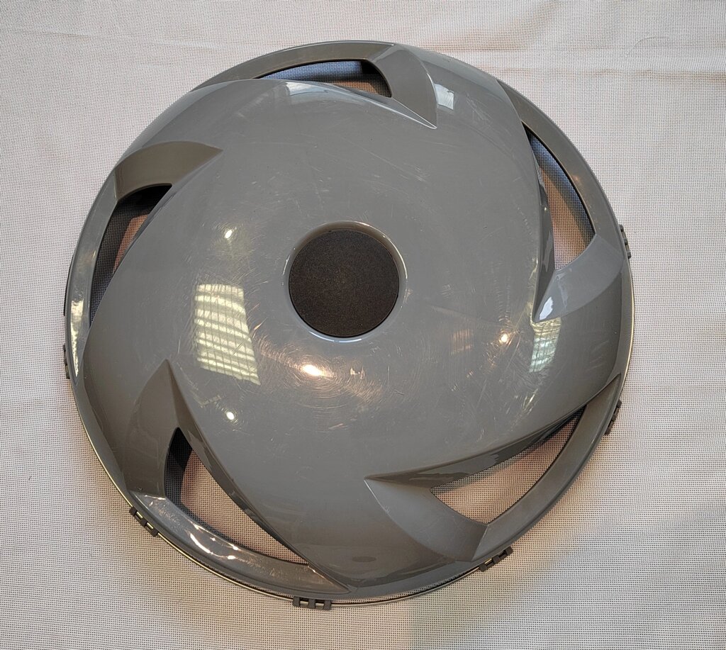 Колпак на диск колеса R-22,5 передний пластиковый цвет серый (вентилятор)  на Грузовые АВТО от компании ИП Скрипкин Антон Викторович - фото 1