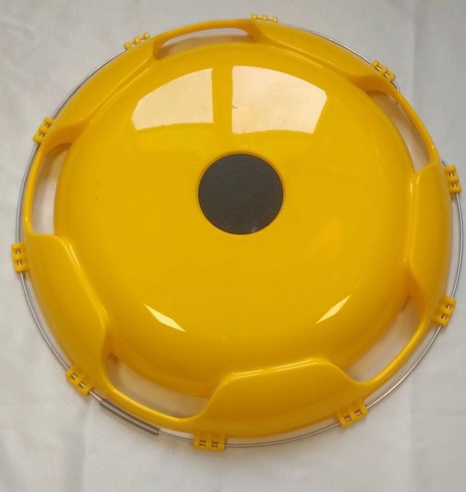 Колпак на диск колеса R-22,5 передний пластиковый цвет желтый на Грузовые АВТО от компании ИП Скрипкин Антон Викторович - фото 1