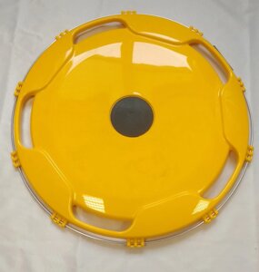 Колпак на диск колеса R-22,5 задний пластиковый цвет желтый на Грузовые АВТО
